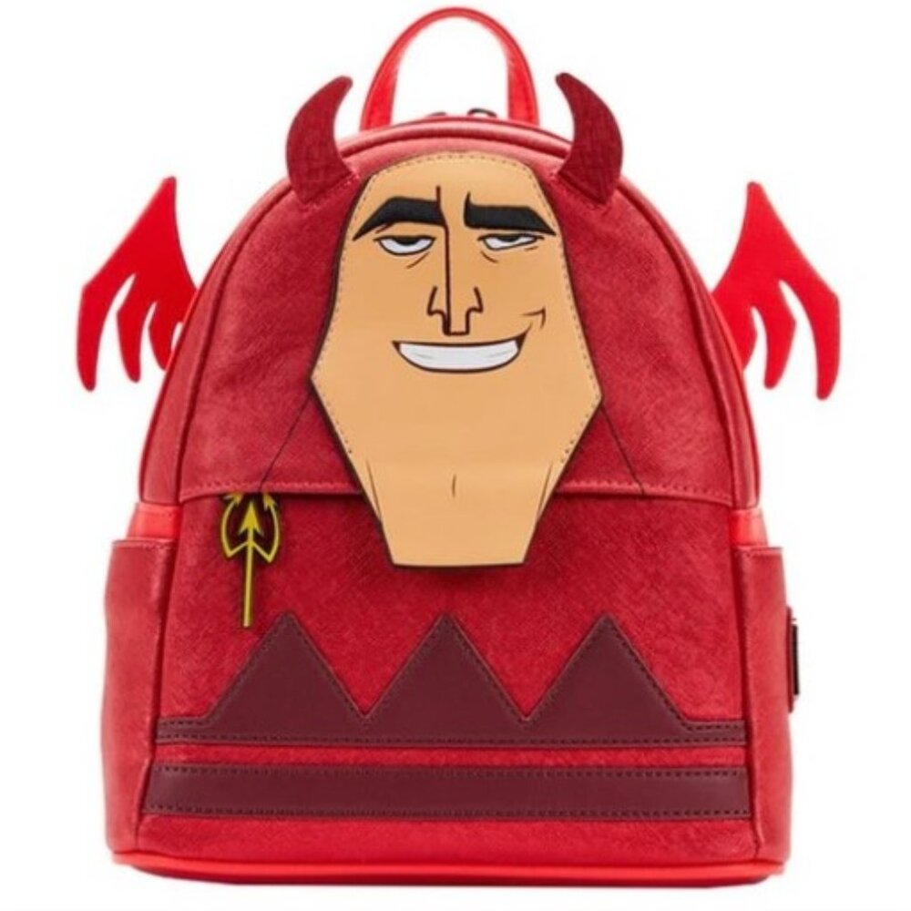 Loungefly Disney The Emperor's New Groove Devil Kronk Mini Backpack NWT